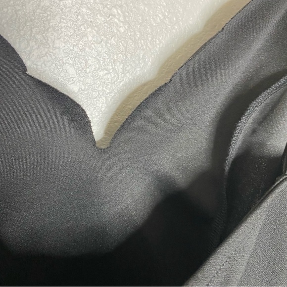 SOCIALITE Black Scallop Trim Bodycon Dress Size Small - Picture 4 of 9